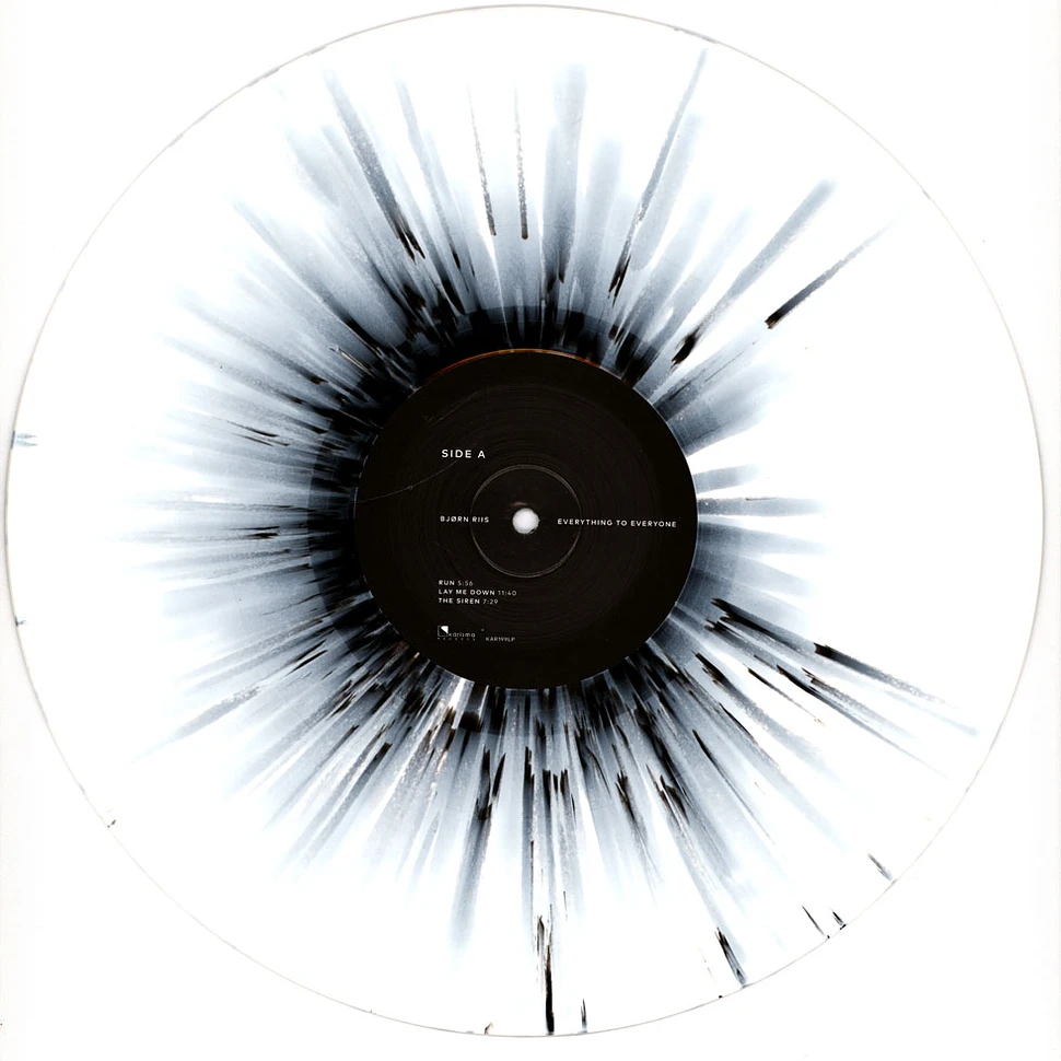 Bjorn Riis - Everything To Everyone White/Black Splatter Vinyl Edition
