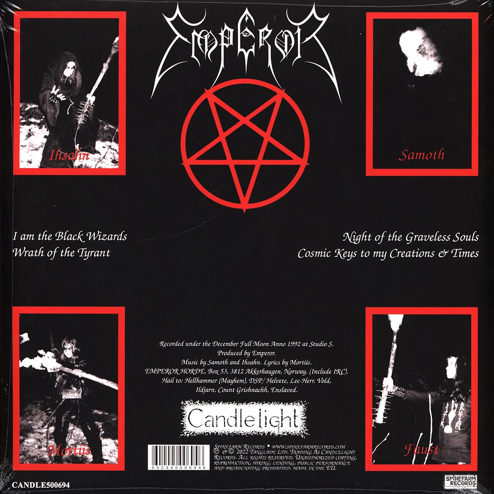 Emperor - Emperor Black / Red Swirl Vinyl Edition