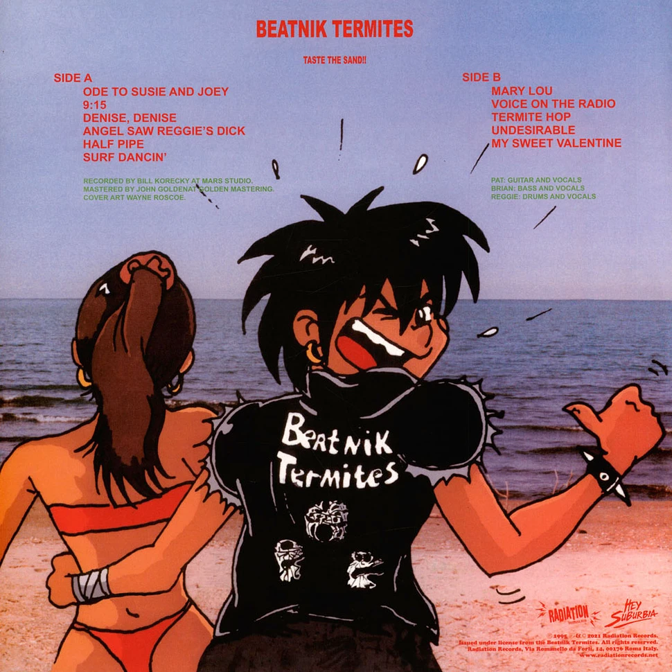 Beatnik Termites - Taste The Sand!! Yellow/Blue Vinyl Edition