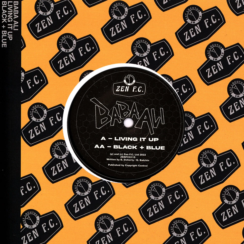 Baba Ali - Living It Up Black & Blue Vinyl Edition