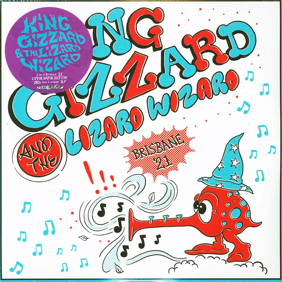 King Gizzard & The Lizard Wizard - Live In Brisbane '21 Bitter Watter Splatter Vinyl Edition