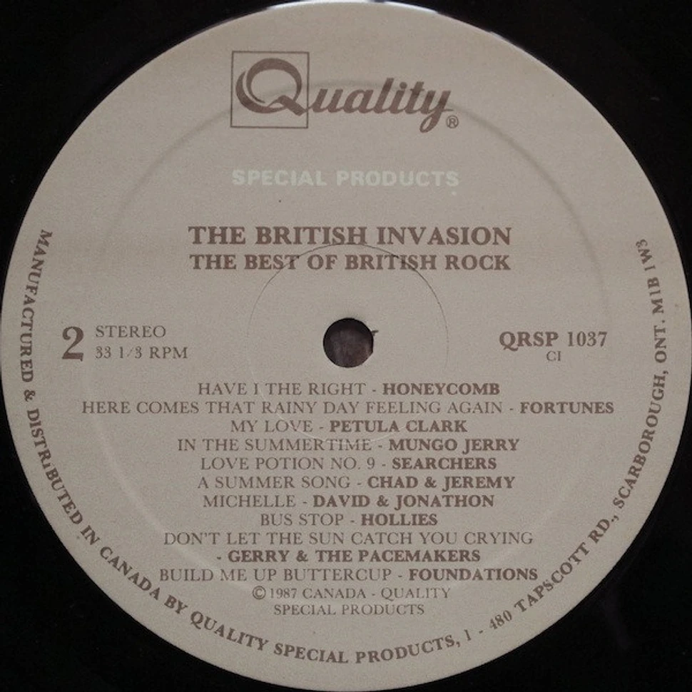 V.A. - The British Invasion - The Best Of British Rock