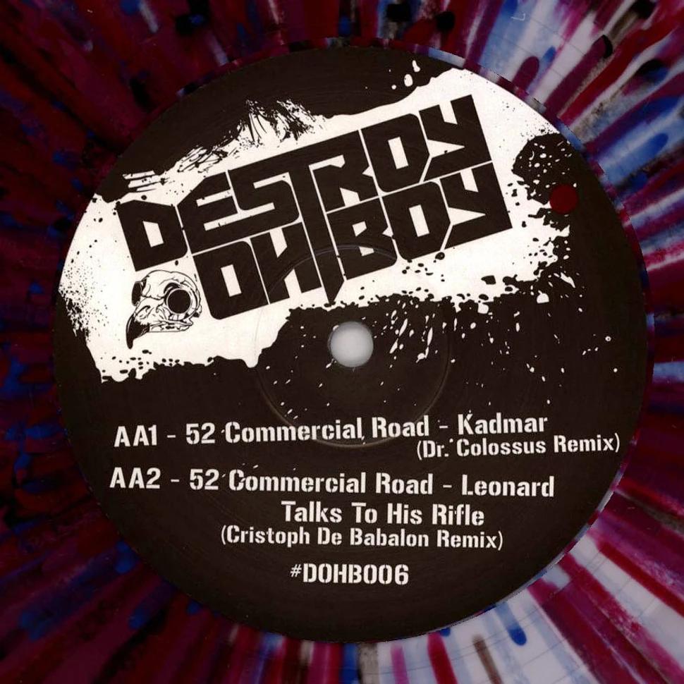52 Commercial - 52 Commercial Road Remixes Splattered Vinyl Edition