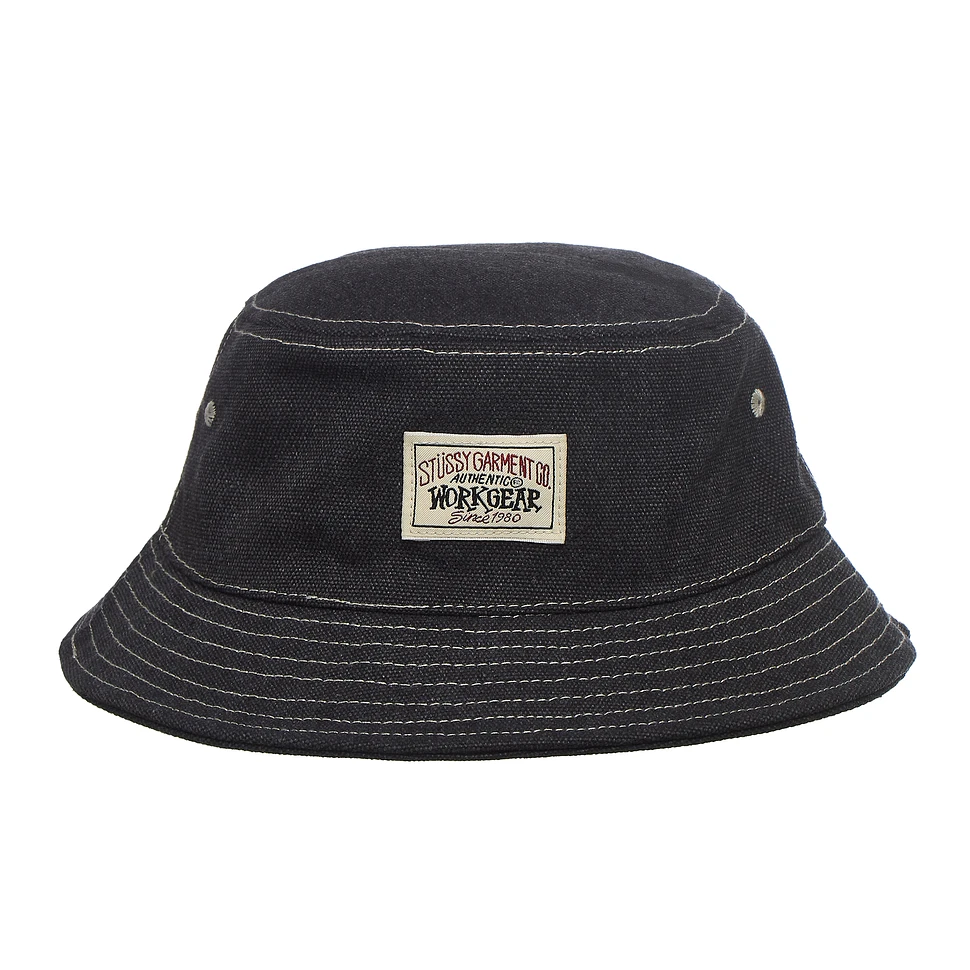 Stüssy - Canvas Workgear Bucket Hat