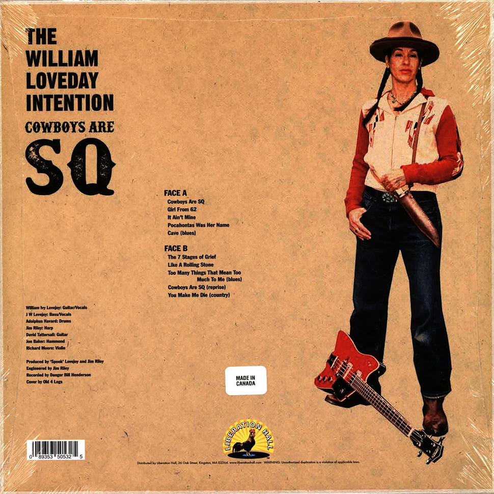 The William Loveday Intention - Cowboys Are Sq