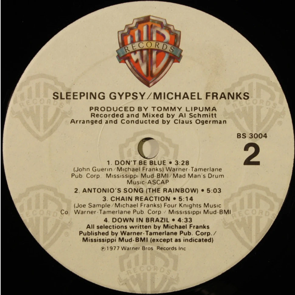 Michael Franks - Sleeping Gypsy