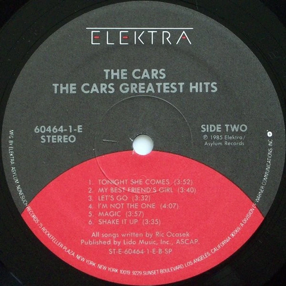 The Cars - The Cars Greatest Hits