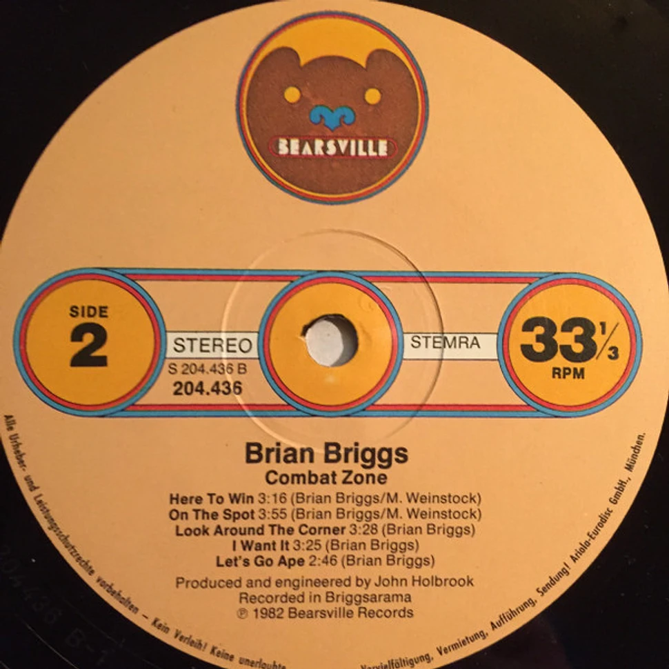 Brian Briggs - Combat Zone