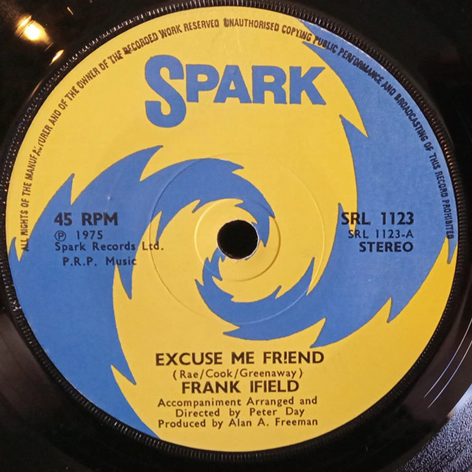 Frank Ifield - Excuse Me Friend