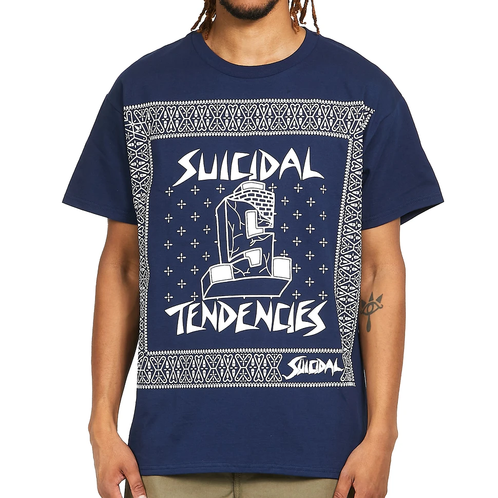 Suicidal Tendencies - Brick Logo Bandana T-Shirt