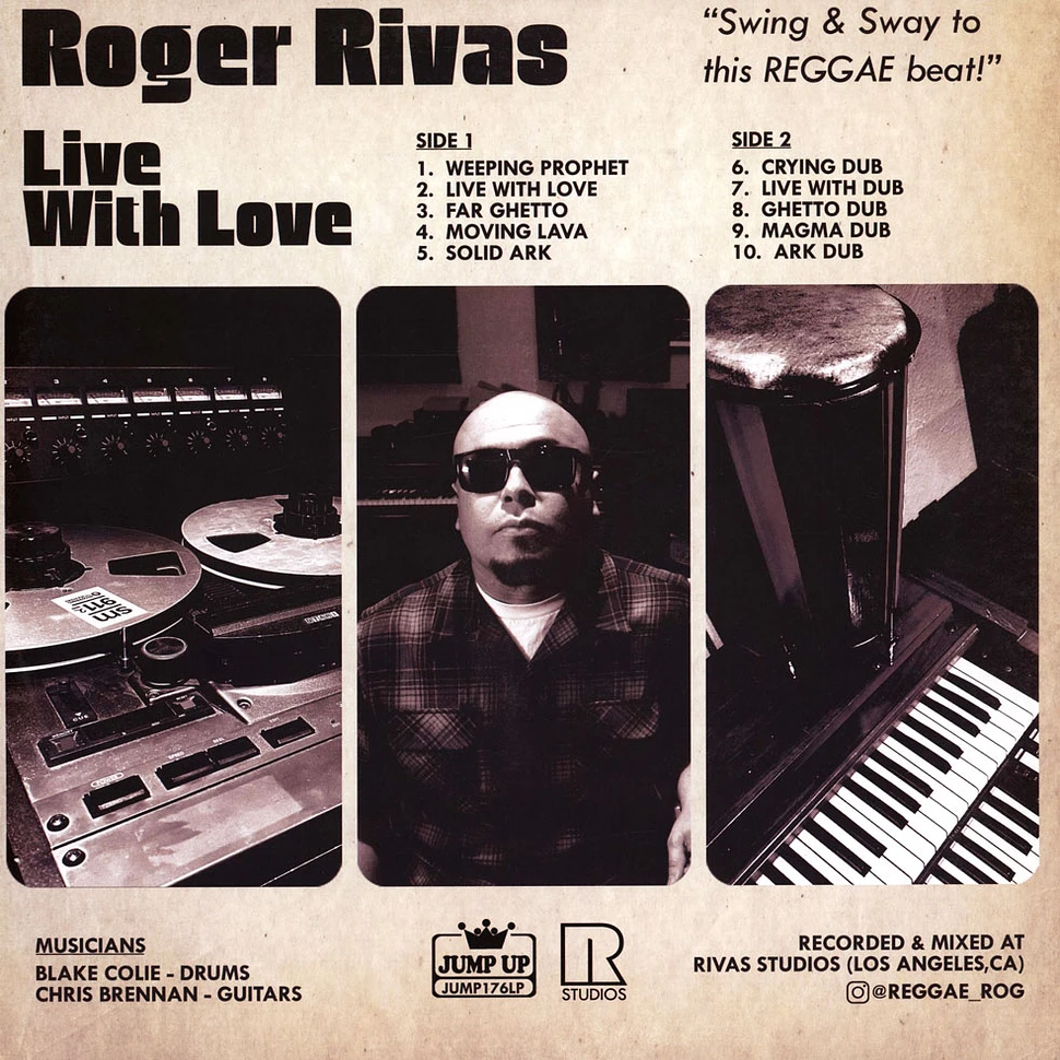 Roger Rivas - Live With Love Red Vinyl Edition