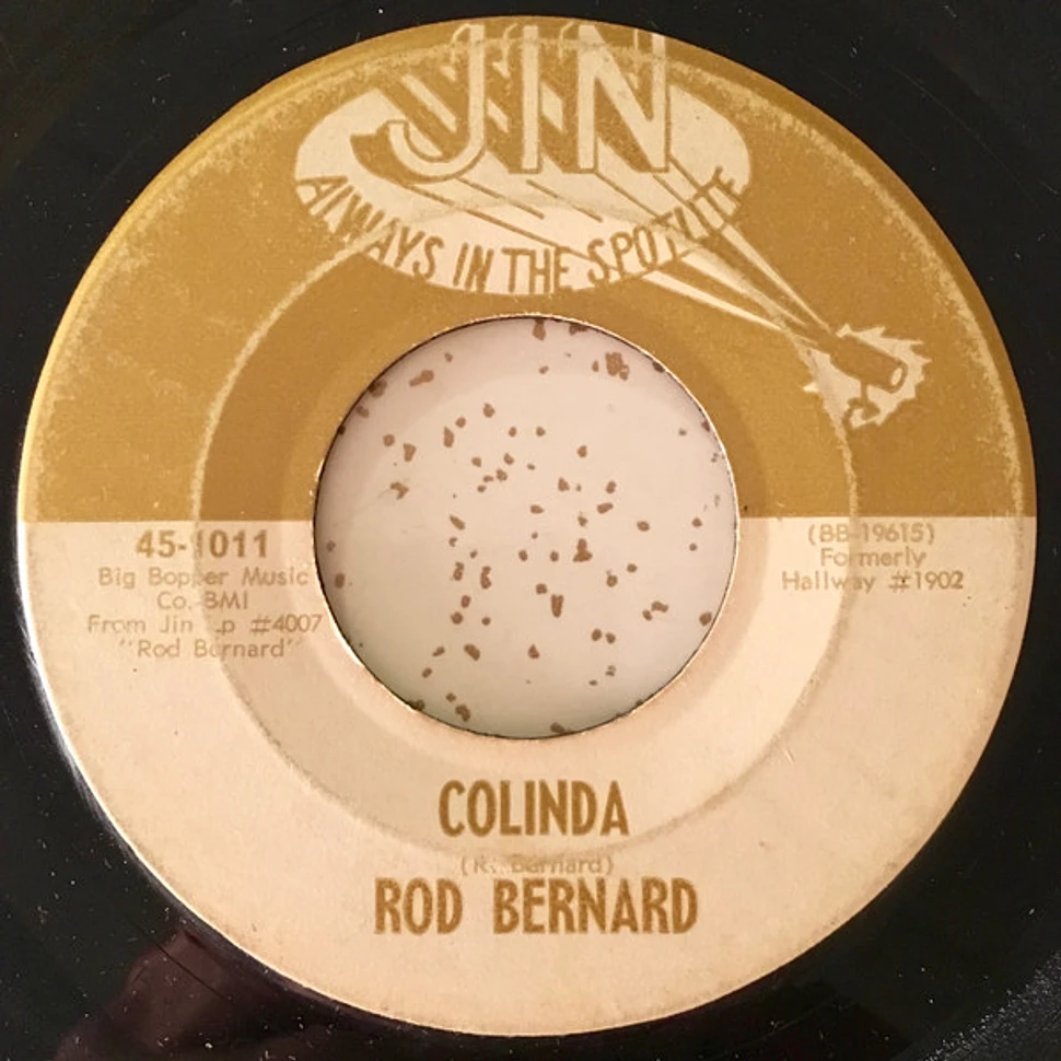 Rod Bernard - Forgive Me / Colinda