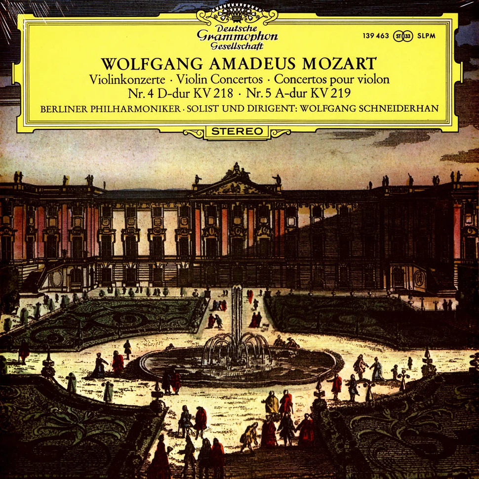 Berliner Philharmoniker - Wolfgang Amadeus Mozart: Violinkonzerte