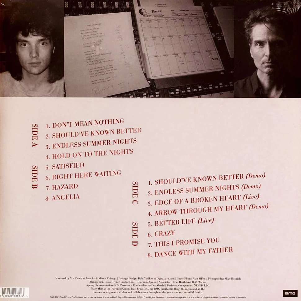 Richard Marx - Stories To Tell:Greatest Hits And More - Vinyl 2LP ...