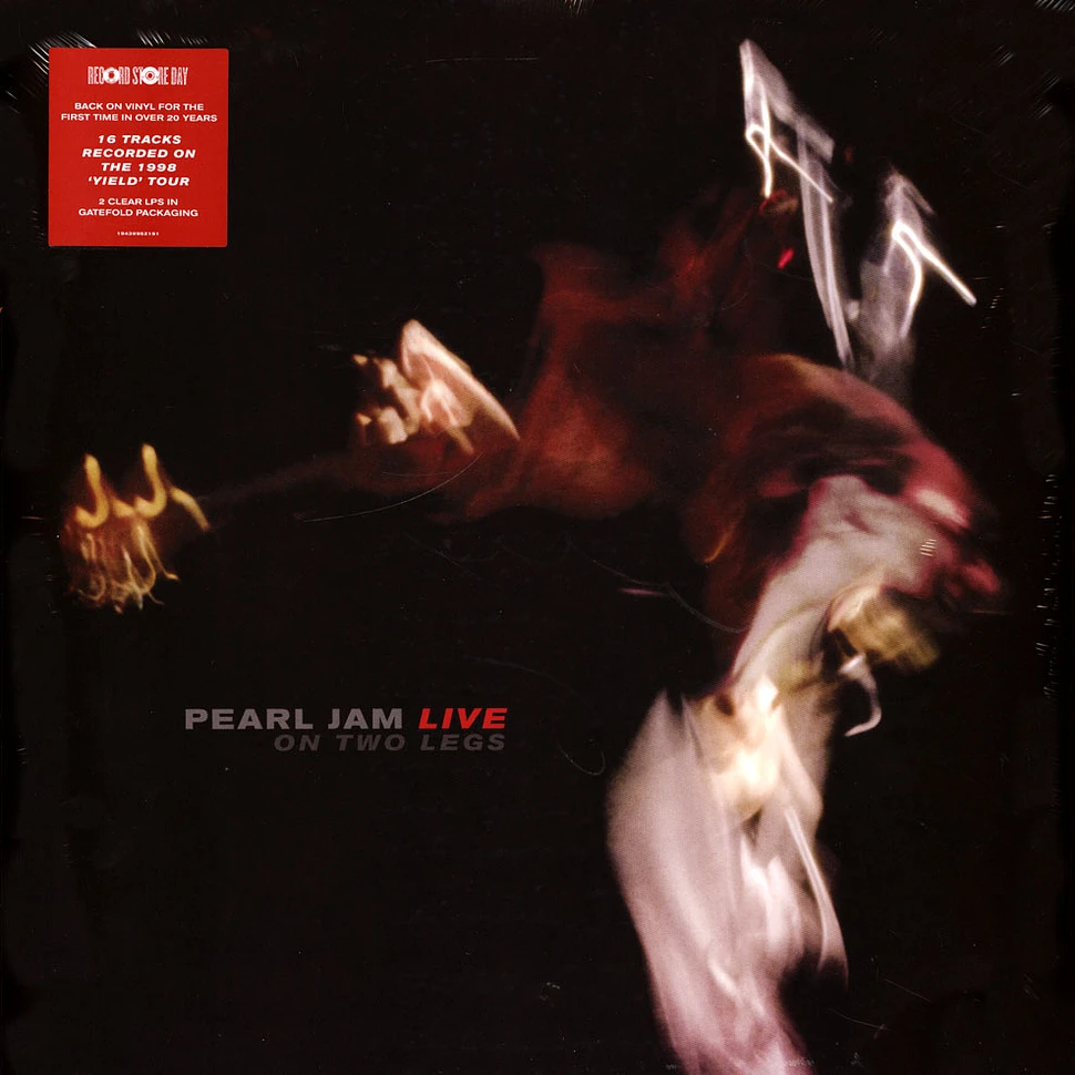 Pearl Jam - Live On Two Legs Record Store Day 2022 Translucent Vinyl Edition