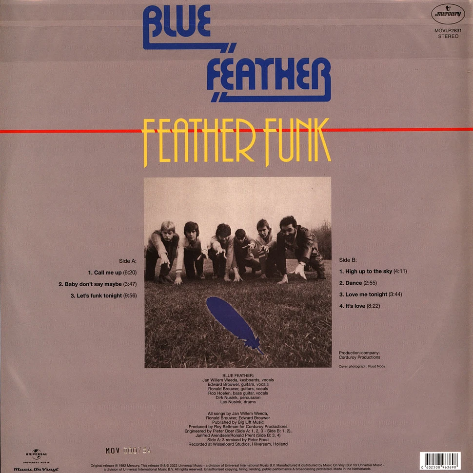 Blue Feather - Feather Funk Record Store Day 2022 Yellow Vinyl Edition