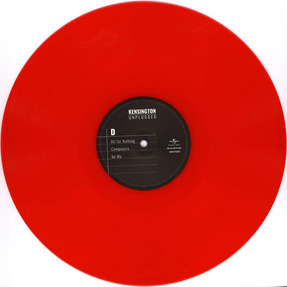 Kensington - Unplugged Record Store Day 2022 Translucent Red Edition