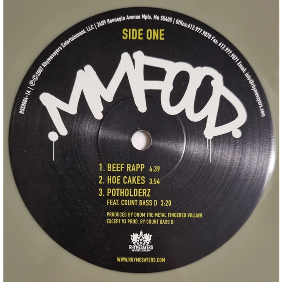 MF DOOM - MM..Food