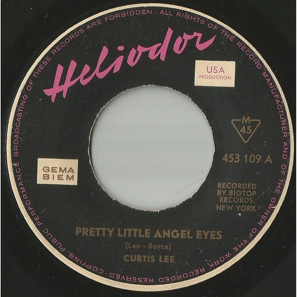 Curtis Lee - Pretty Little Angels Eyes