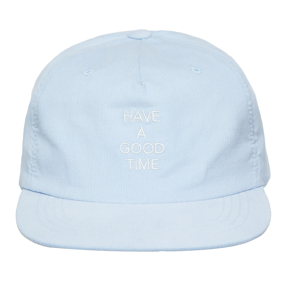 have a good time - Shin Logo Embroidered Corduroy Cap