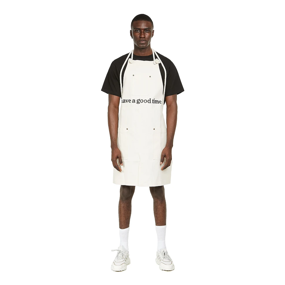 have a good time - Side Logo Denim Apron