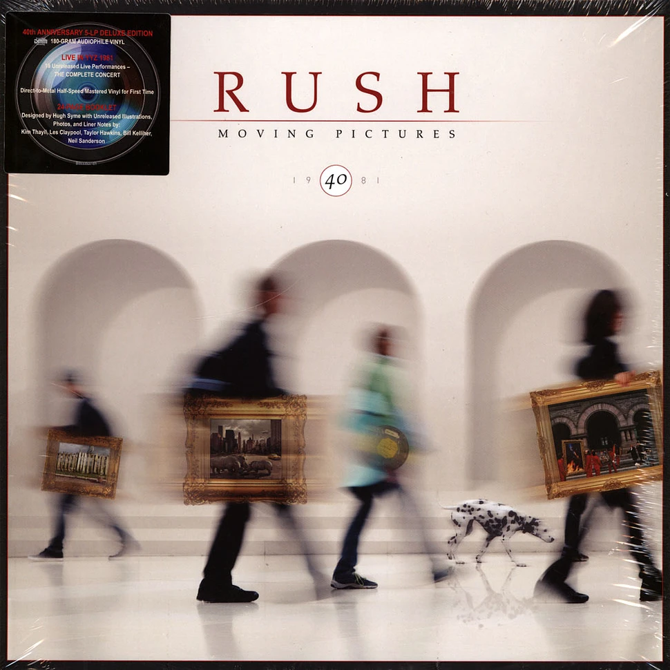 Rush - Moving Pictures 40th Anniversary Deluxe 5LP Edition