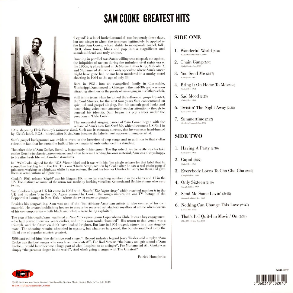 Sam Cooke - Greatest Hits