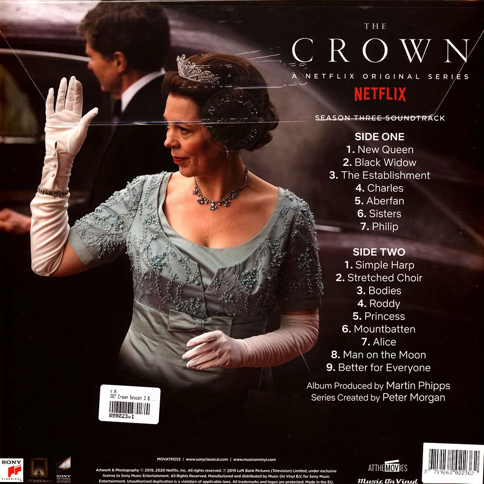 V.A. - OST Crown Season 3 Black Vinyl Edition