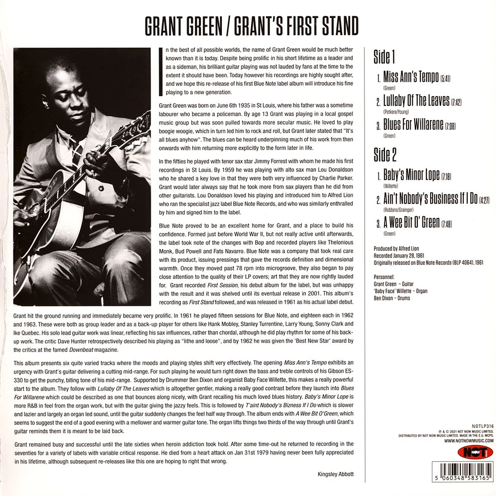 Grant Green - Grant's First Stand