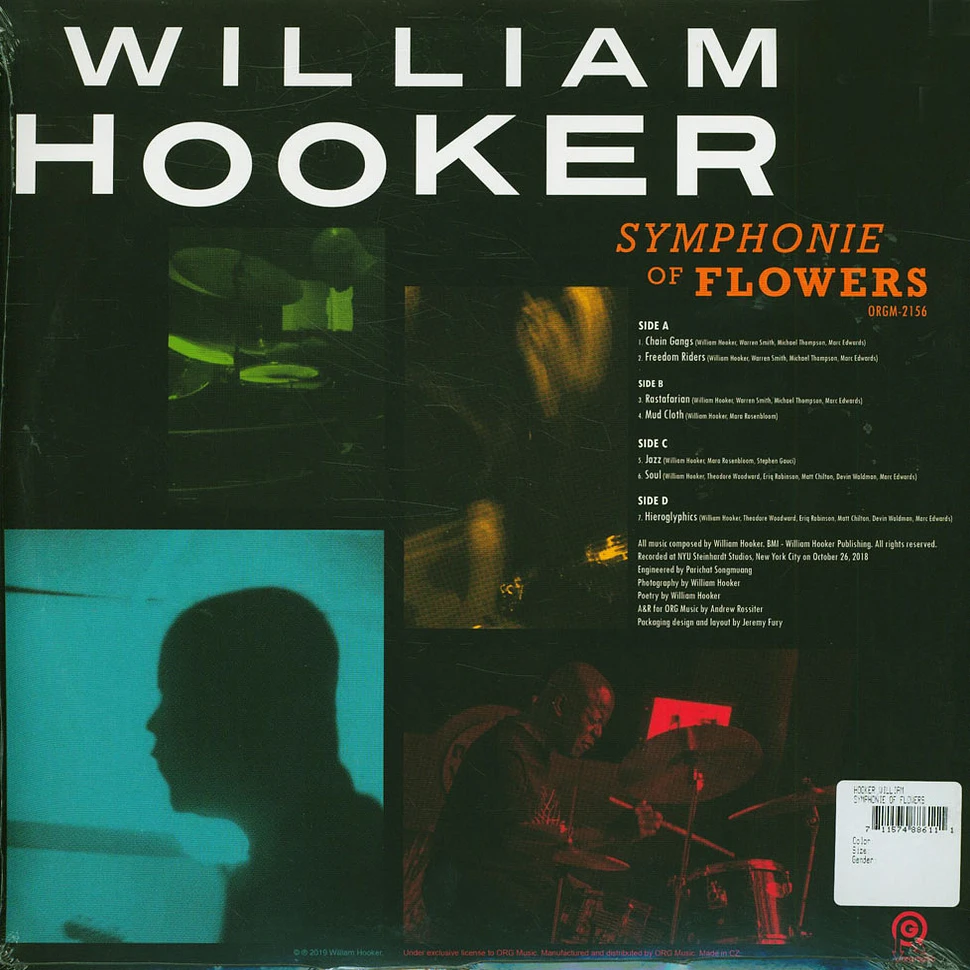 William Hooker - Symphonie Of Flowers