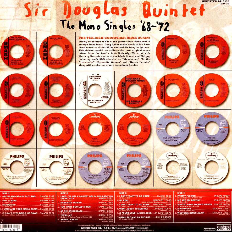 Sir Douglas Quintet - Mono Singles '68-'72