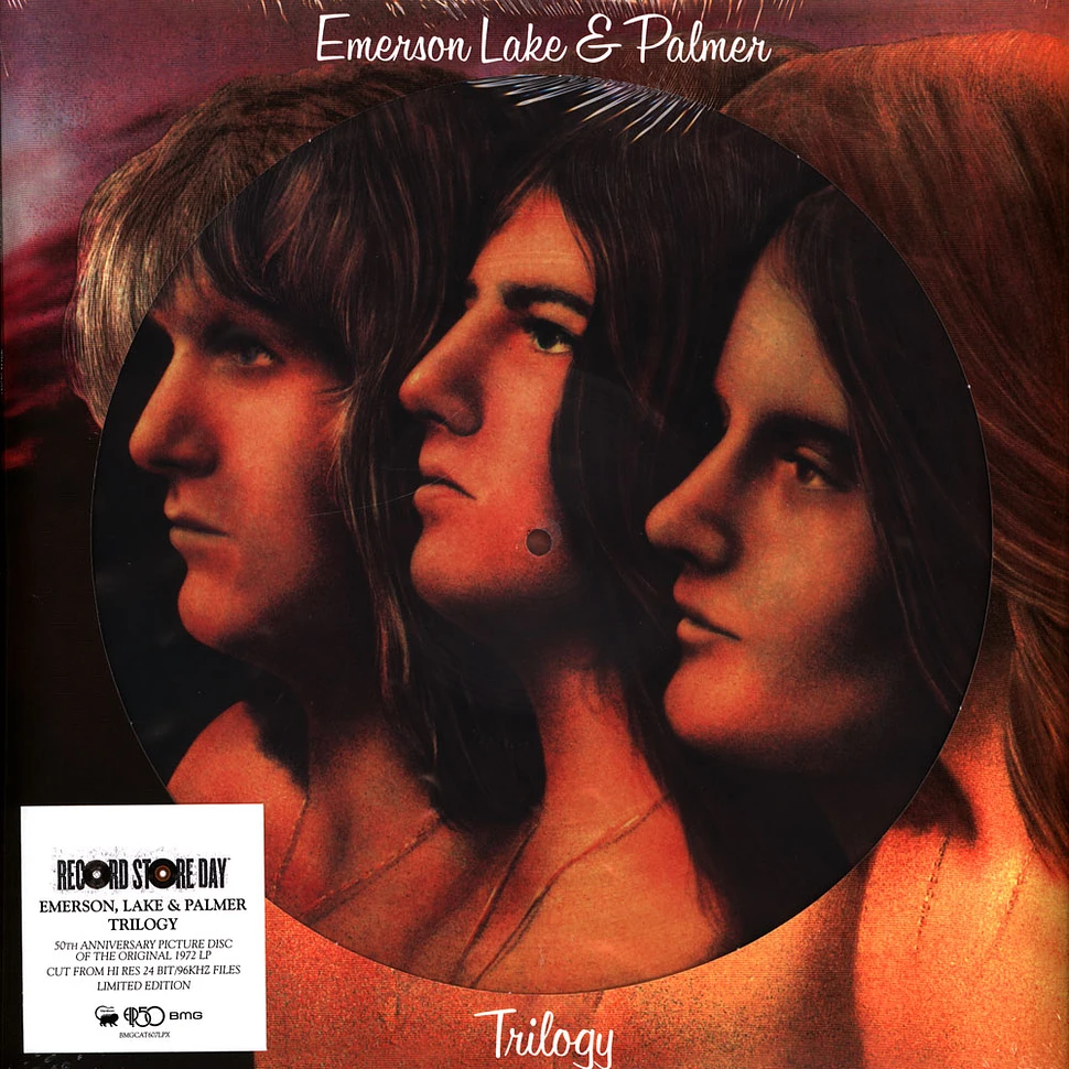 Emerson Lake & Palmer Trilogy - Double obi Japanese Vinyl LP