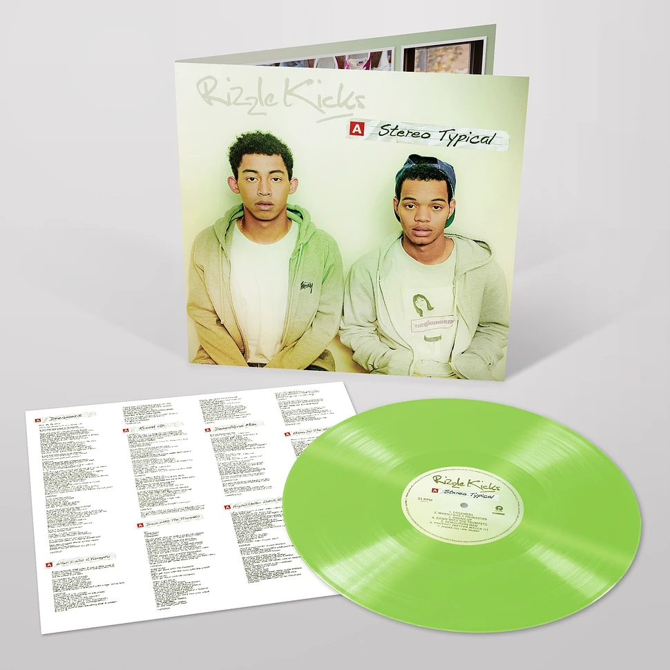 Rizzle Kicks - Stereo Typical Record Store Day 2022 Green Vinyl Edition