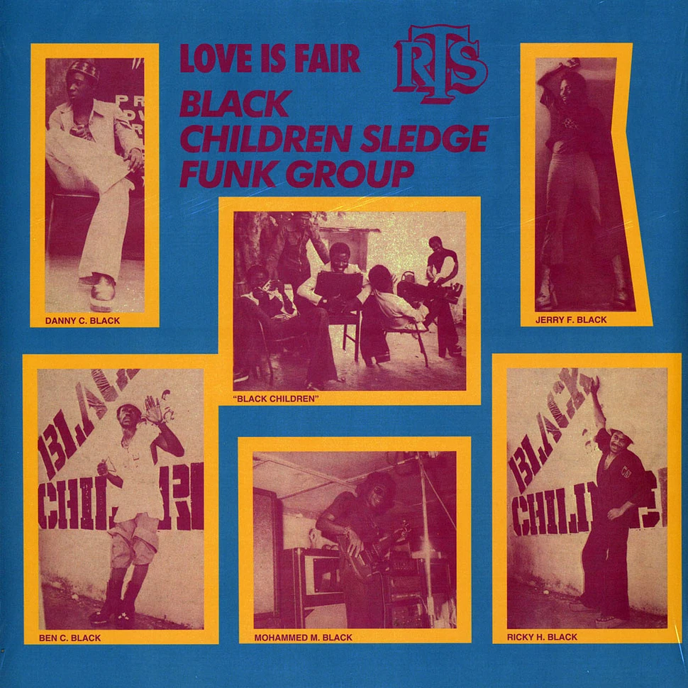Black Children Sledge Funk Group - Love Is Fair Record Store Day 2022 Black Vinyl Edition