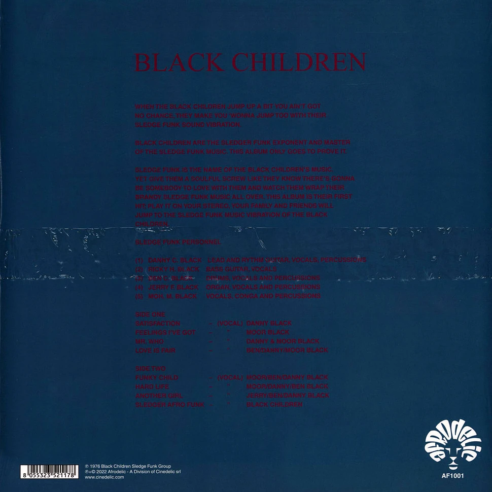 Black Children Sledge Funk Group - Love Is Fair Record Store Day 2022 Black Vinyl Edition