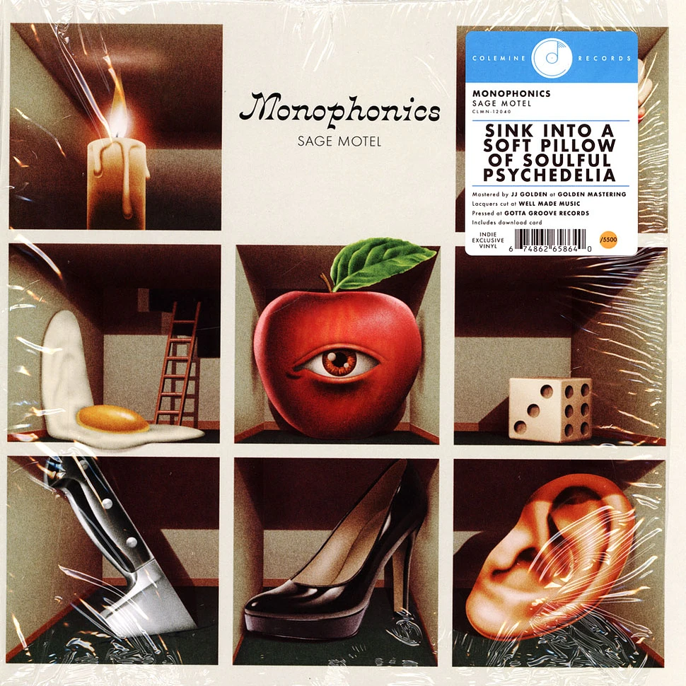Monophonics - Sage Motel Indie Exclusive Transparent Orange With Black Swirl Vinyl Edition
