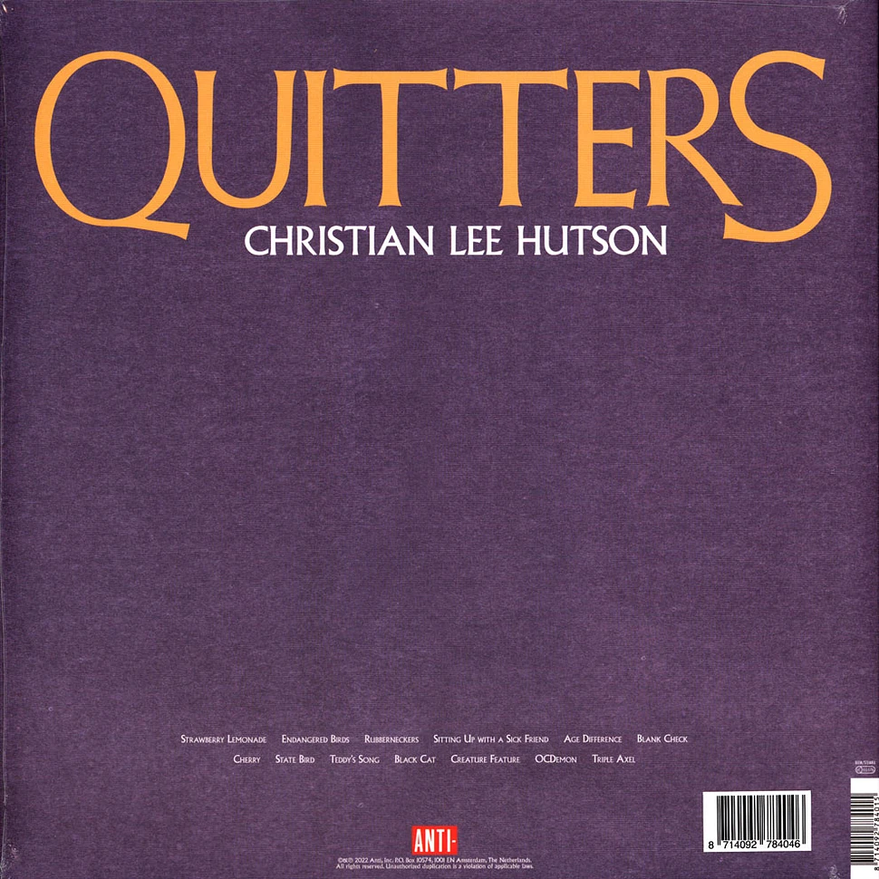 Christian Lee Hutson - Quitters Olive Green Vinyl Edition