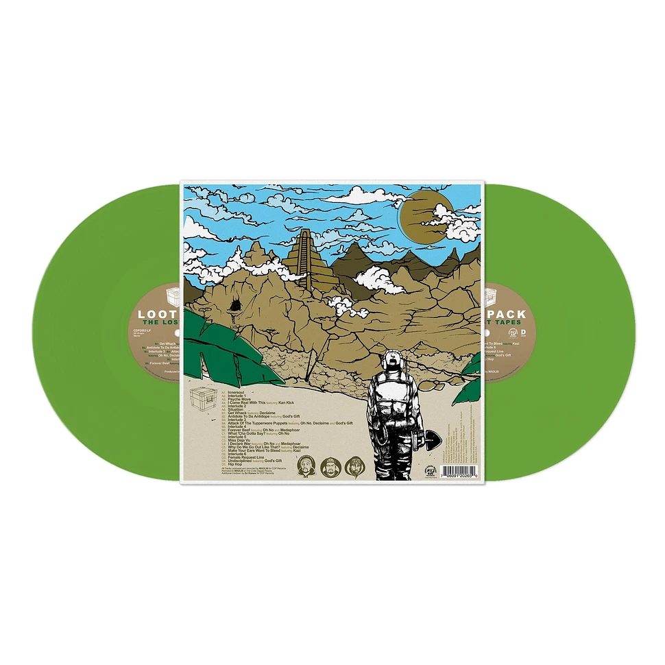 Lootpack - The Lost Tapes Green Vinyl Edition