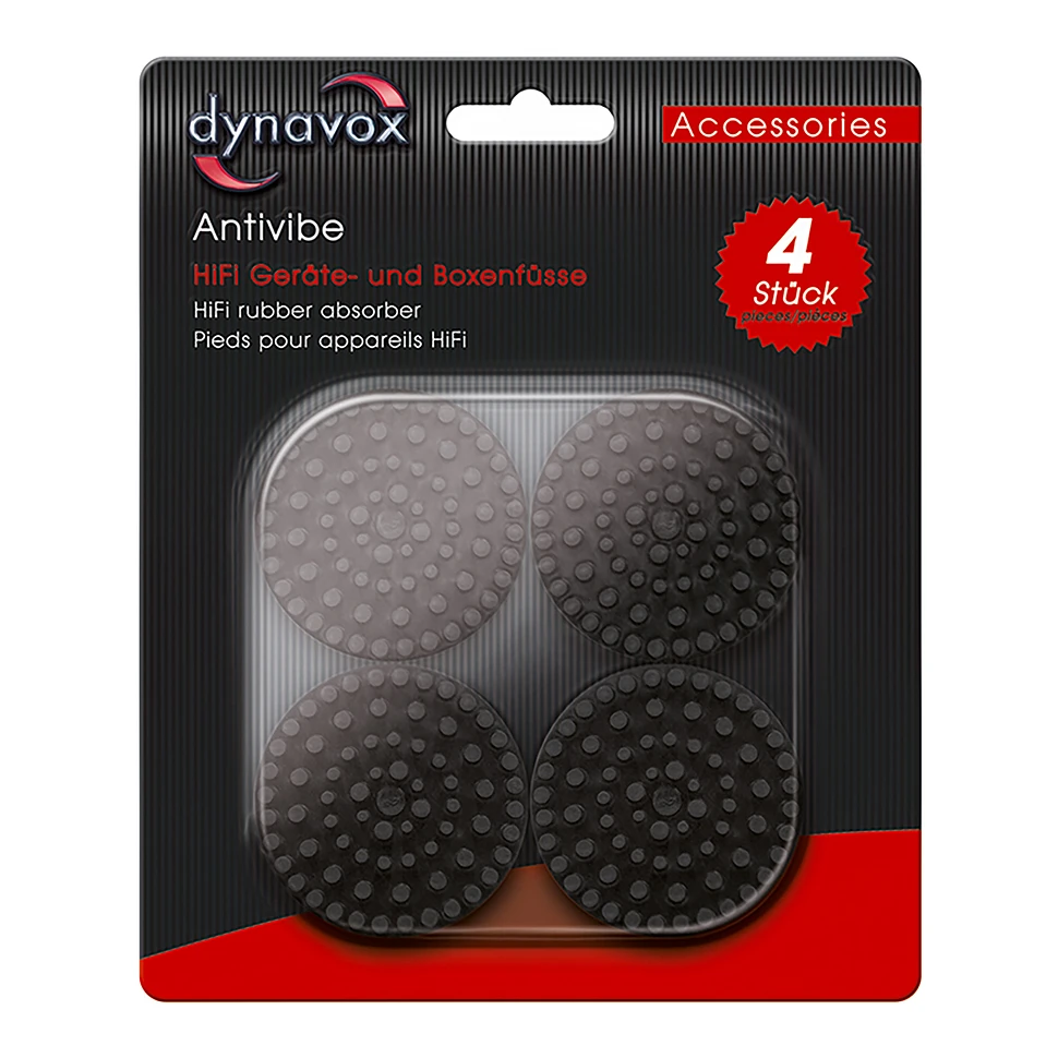 Dynavox - Antivibe Geräte-und Boxenfüsse (Set of 4)