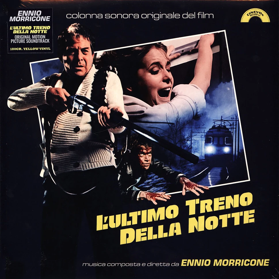 Ennio Morricone - OST L'Ultimo Treno Della Notte Yellow Vinyl Edition