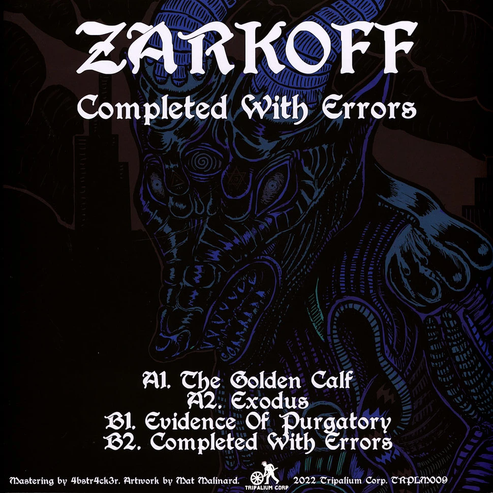 Zarkoff - Completed With Errors