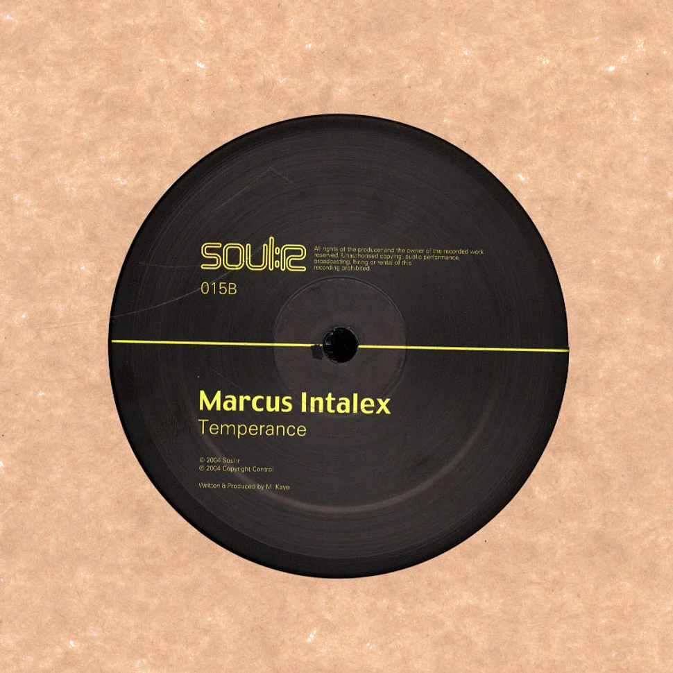 Marcus Intalex - Zumbar / Temperance