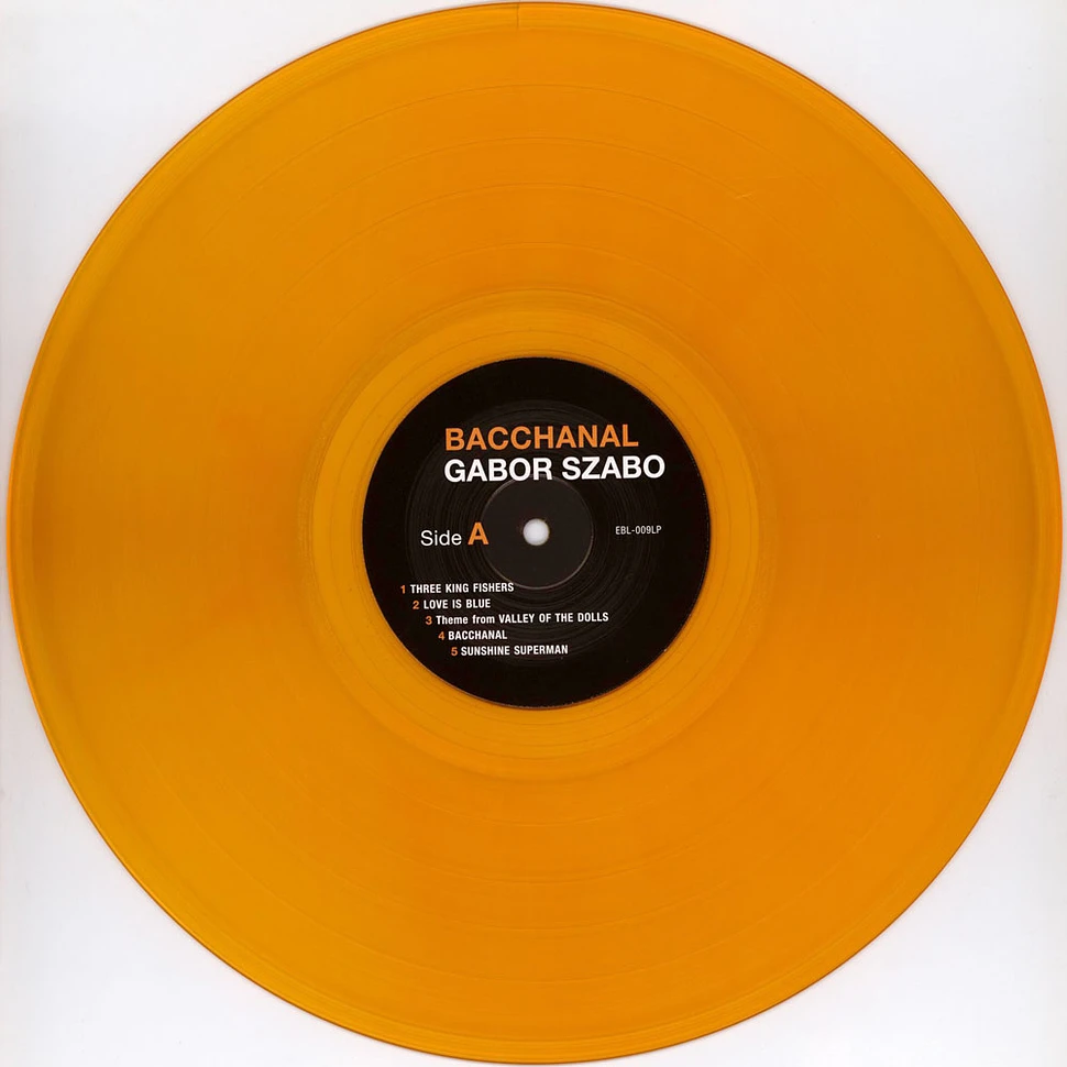Gabor Szabo - Bacchanal Orange Vinyl Edition