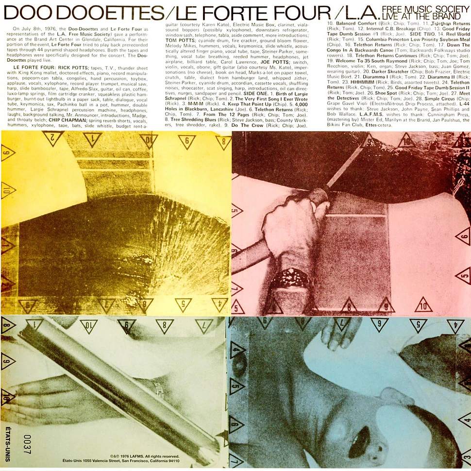 Le Forte Four / Doo-Dooettes - Lafms Live At The Brand