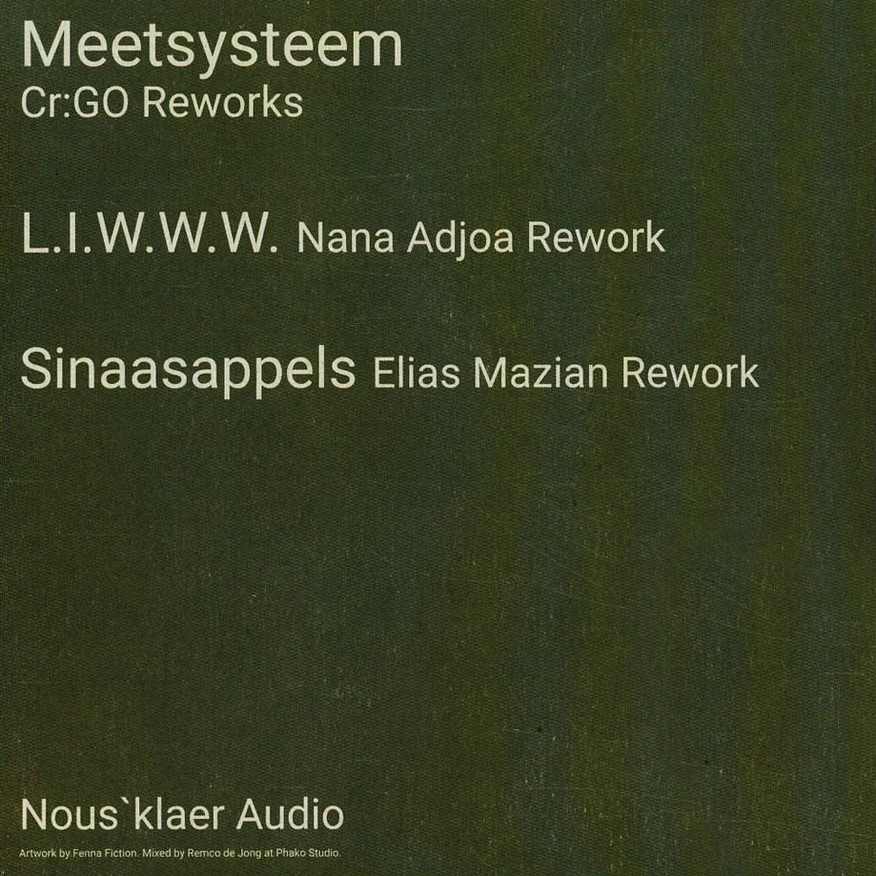 Meetsysteem - Cr:Go Nana Adjoa / Elias Mazian Reworks