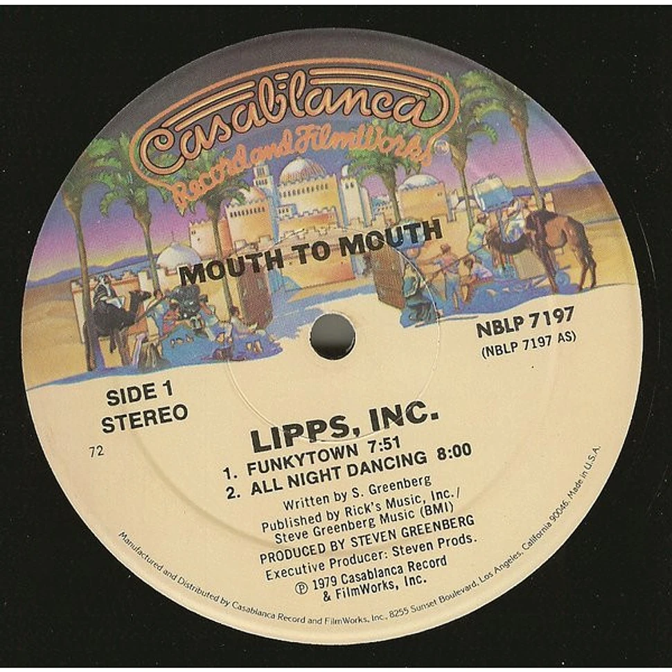 Lipps, Inc. - Mouth To Mouth