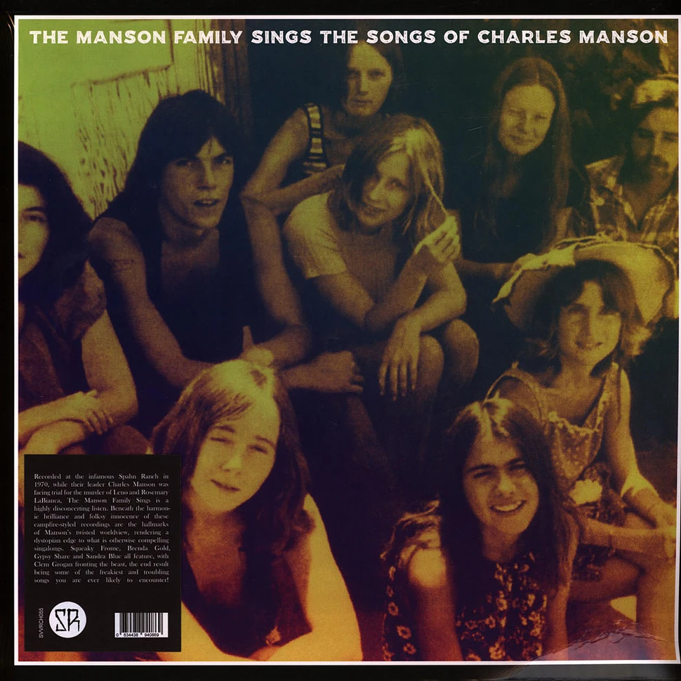 The Manson Family The Manson Family Sings The Songs Of Charles Manson