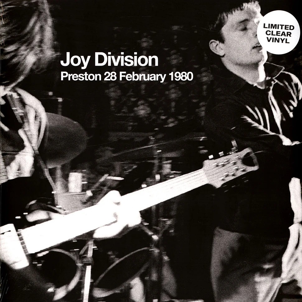 Joy Division - Preston 28 February 1980 Translucent Blue Vinyl Edition