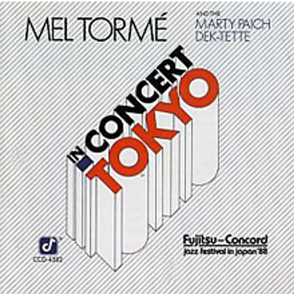 Mel Tormé And The Marty Paich Dek-Tette - In Concert Tokyo