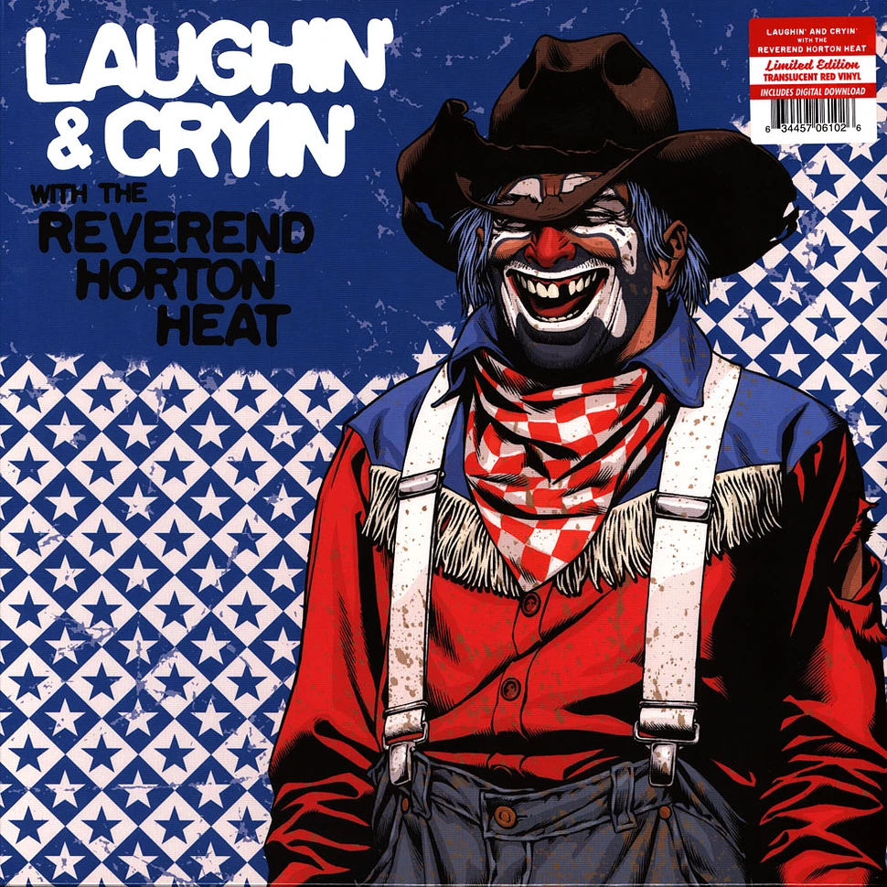 The Reverend Horton Heat - Laughin' & Cryin' With The Reverend Horton Heat Transparent Red Vinyl Edition